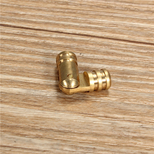 5mm x 25mm Pure Copper Brass Wine Jewelry Box Hidden Invisible Concealed Barrel Hinge
