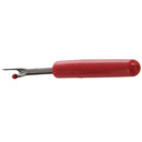 Sewing Quilting Tool Cross needle Red Seam Ripper w Clear Plastic Cap J5N6