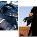 Touch Screen Sheepskin Gloves Windproof Waterproof Motorcycle Racing Full Finger Glove