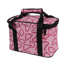 Insulated and Water-Proof Lining Lunch Box Bag Cooler Tote Bag--Pink