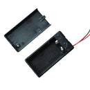 5x ON/OFF Switch 5.5" Leads Battery Holder Box Case for 9V Batteries O2D5