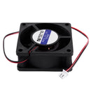60mm x 25mm DC 12V 0.25A 2Pin Cooling Fan for Computer Case CPU Cooler T1O8