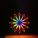 Geekcreit DIY Colorful LED Automatic Rotating Ferris Wheel Kit Electronic Components Diy Music Spectrum Production Kit