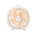 LyRay P22 USB Charging Fan Retro Night Light Fan Office Mute Desktop Rotating Wind Shield