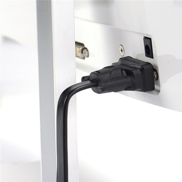 Vention VGB-B05 VGA to VGA Flat Cable Male to Male Black Braided Shielding Premium HDTV VGA Cable