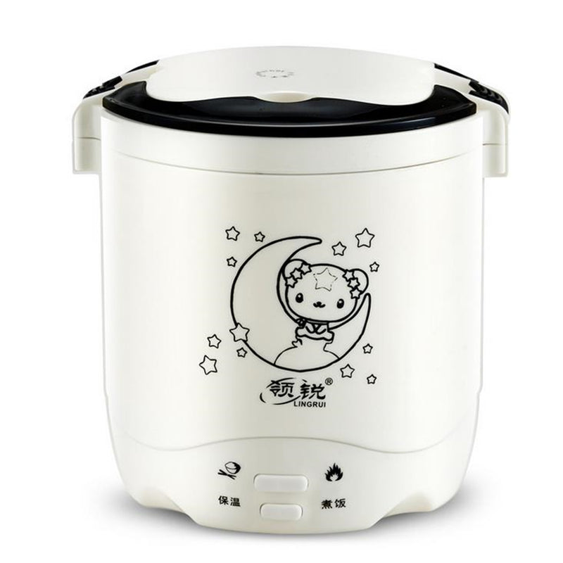 1.2L Non-Stick 180W Mini Portable Electric Rice Cooker For Student Small Pot