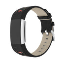 Colorful Strap Leather Watch Band Interchangeable Smart Watchbands For Fitbit Charge 2