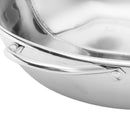 38cm Thick Stainless Steel Hot Pot Two-Flavors Induction Cooker Kitchen Cookware