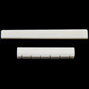 Classical Guitar Bone Slotted Saddle Nut Set