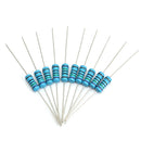 500pcs 50 Value 1Ohm-1M 1W (1 Watt) Metal Film Resistor Assortment Kit