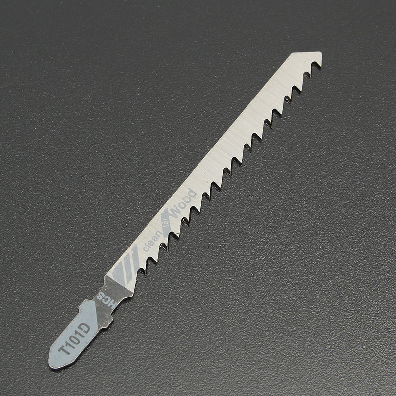 25pcs T101D T Shank HCS Black Jigsaw Blades Curve Cuttingtools For Wood Plastic