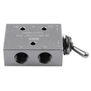HL2501-V Carbon Steel Pneumatic Toggle Knob Switch Valve L9H5