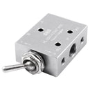 HL2501-V Carbon Steel Pneumatic Toggle Knob Switch Valve L9H5