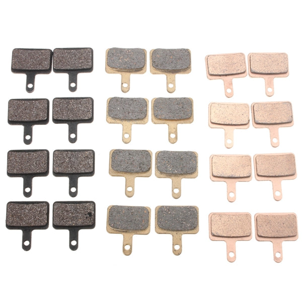 4 Pair Of Bicycle Bike Disc Brake Pads Semi Metal Ceramic Sintering