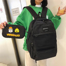 2Pcs/set 27L Outdoor Travel Oxford Backpack Rucksack School Shoulder Bag Handbag+ Pencil Pack
