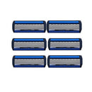 Man's Shaving Razor Manual Old-fashioned Shaver 6 Layers Razor 1 Razor Holder + 6 Blades