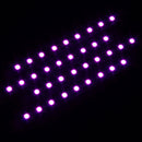 4 In 1 36 LED Car Atmosphere Lights Interior Strip Lamp Cigarette Lighter Plug
