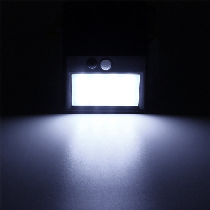 Waterproof 12LED Solar Light PIR Motion Sensor Wall Lamp Outdoor Energy Saving Street Yard Path