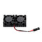 Dual Fan Radiator Development Board 51*25*13mm Cpu Air Cooling  Heat Sink Module for Raspberry Pi 3b+