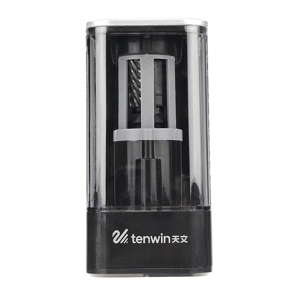 TENWIN Electric Pencil Sharpener Automatic Pencil Sharpener One-hole Electric Touch Switch Pencil Sharpeners Pen Cutter Student School Supplies Office
