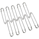 10 PCS 4 Inch Large Metal Safety Pin--Big and Strong Enough to Hold Heavy-W