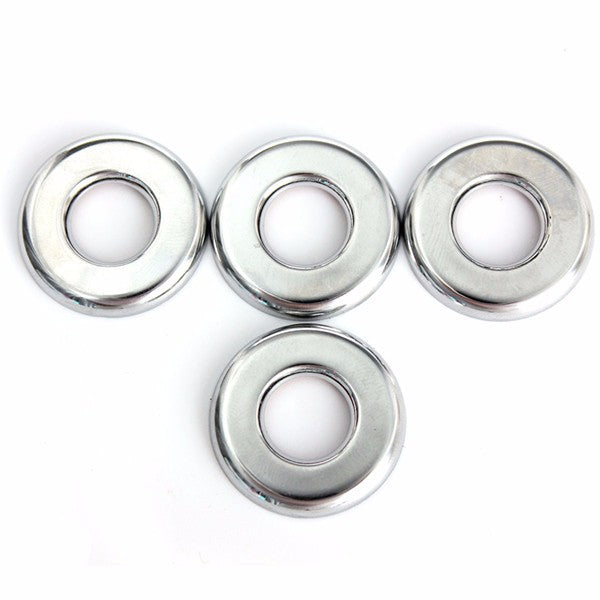 4Pcs Chrome Door Lock Covers Trim for Dodge Caliber Journey and Jeep Patriot Compass