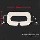 CLAITE 100 pcs White VR Helmet Disposable Eye Mask Adjustable Protection Glasses face Pad For HTC/PSVR/VIVE For Sony VR 1*12cm
