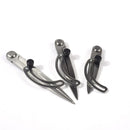 Drillpro 100/120/150mm Distance Between Gauge Painting Compasses Woodworking Edge Cutter Line Press Leather Tool