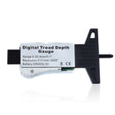 Digital Tread Depth Gauge 0-25.4mm/0.01mm Metric/Inch/Fraction Big LCD Display Caliper Wheel Tread Depth Meter Measuring Tools