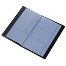 120 Cards Black Leather Business Name ID Credit Card Holder Book Case Organ M9R9