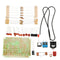 EQKIT FM Transmitter Kit RF-02 Wireless Microphone Parts MP3 Repeater Micro Transmitter With Antenna