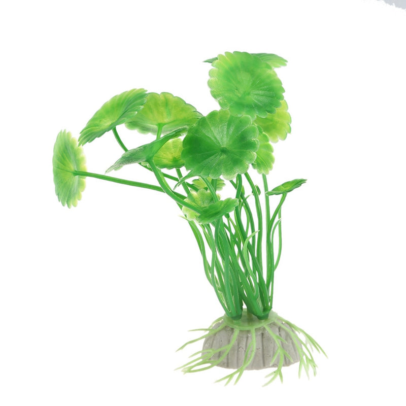 10 x Mixed Artificial Aquarium Fish Tank Water Plant Plastic Decoration Orn F6W3