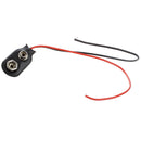 10pcs PP3 MN1604 9V 9 Battery Holder Clip Snap On Connector Cable Lead Blac D4P2