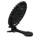 Foldable Mini Makeup Mirror Cosmetic Black Pocket Girl
