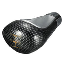 5 Speed Carbon Fiber Universal Car Manual Gear Shift Knob Shifter Lever M8 M10 M12