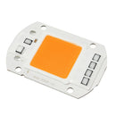 LUSTREON 50W LED Full Spectrum Plant Grow Light 300-840nm DIY Chip AC220V