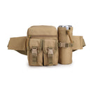 Hunting Men Nylon Tactical Military Crossbody Bag Travel Water Bottle Belt Waist