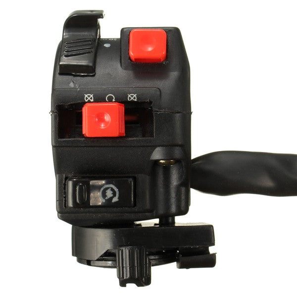 7/8inch Motorcycle Left Switch Headlight 50cc 70cc 90cc 110cc 125cc 150cc 5 Functions