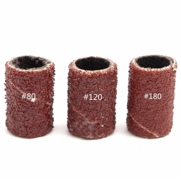 150pcs 80/120/180 Grit Sanding Bands Aabrasive Tool