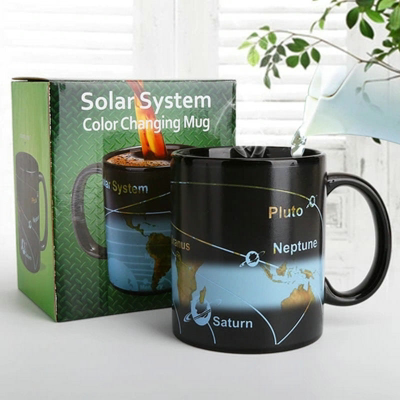 Starry Solar System Ceramic Color Mug Cups & Mugs Water Cup Drinking Mug