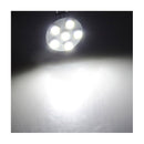 2X G4 6 5050 SMD LED Pure White Car Camper Cabinet Marine RV Light Bulb Lam