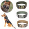 XL Tactical Military Adjustable Dog Training Collar Nylon Leash w/Metal Buckle