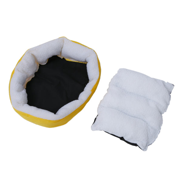 Waterproof Super Warm Soft Fleece Puppy Pets Dog Cat Bed House Basket Nest  D3J8