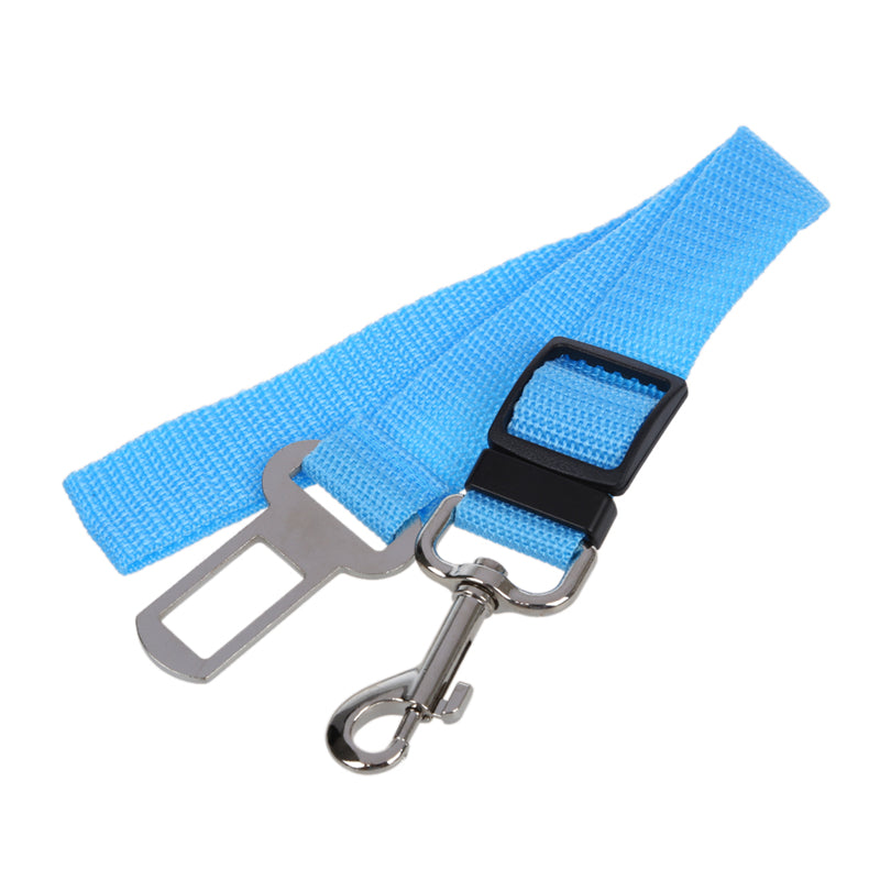1x Dog Cat Pet Car Safety Seat Belt Harness Restraint Lead Adjustable Trave V2O3