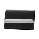 IPRee PU Stainless Steel Card Holder Portable Credit Card Case ID Card Storage Box