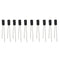 600pcs 0.22UF-470UF 16V 50V 12 Values Commonly Used Electrolytic Capacitor Meet Lead