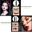 Music Flower 2 IN 1 Black Mascara Woman Makeup Set Smudge-proof Extra Lash-Curling Long Lasting Eyes Cosmetics