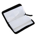 80 VCD DVD CD Faux Leather Case Storage Holder Organizer Black K9F2