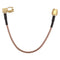 6" SMA Male to SMA Right Angle Male Plug Jumper Pigtail Cable RG316 L5X4