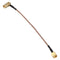 6" SMA Male to SMA Right Angle Male Plug Jumper Pigtail Cable RG316 L5X4